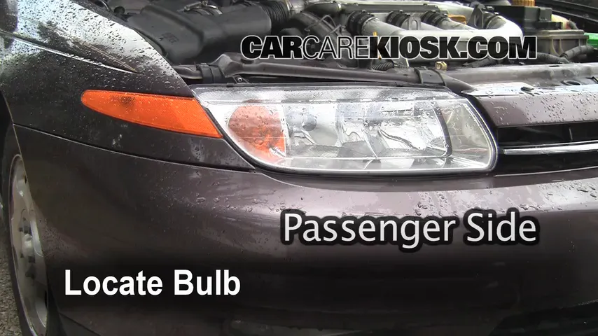 2000 Saturn LS2 3.0L V6 Lights Headlight (replace bulb)